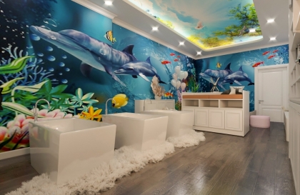 Dịch vụ bơi thủy liệu cho bé ở Hà Nội giá bao nhiêu tiền ? 