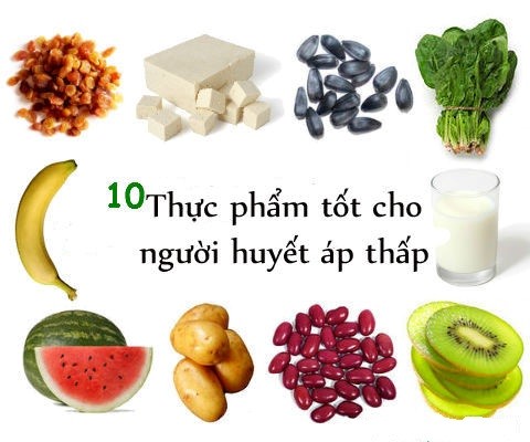 10 thực phẩm giảm cân cho người huyết áp thấp
