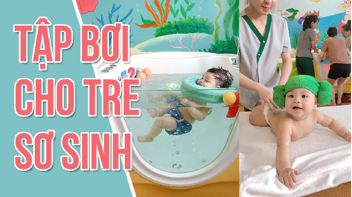 Bơi thủy liệu cho bé và những lợi ích phát triển thể trạng của bé