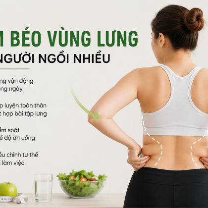 Cách Giảm Béo Vùng Lưng Hiệu Quả