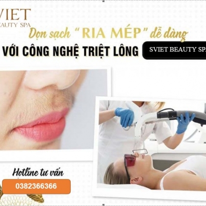 Dịch vụ triệt lông ria mép