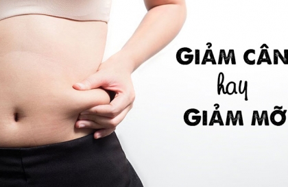 Giảm cân hay giảm béo - đừng nên lầm tưởng