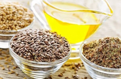 Hạt lanh trị mụn flaxseed oil