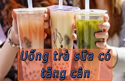 Mẹo uống trà sữa không lo tăng cân cho những cô nàng nghiện trà sữa
