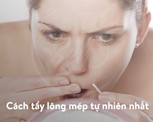 Cách triệt lông ria mép từ thiên nhiên tại nhà an toàn hiệu quả nhất hiên nay