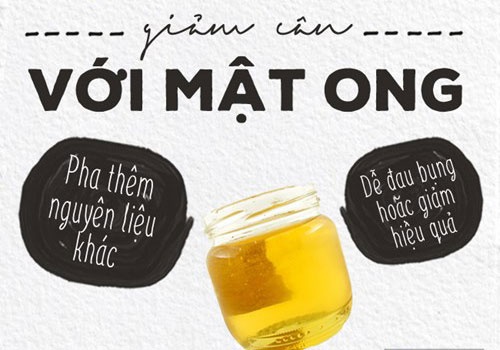 Giảm béo với mật ong bằng phương pháp Mona của người Nhật