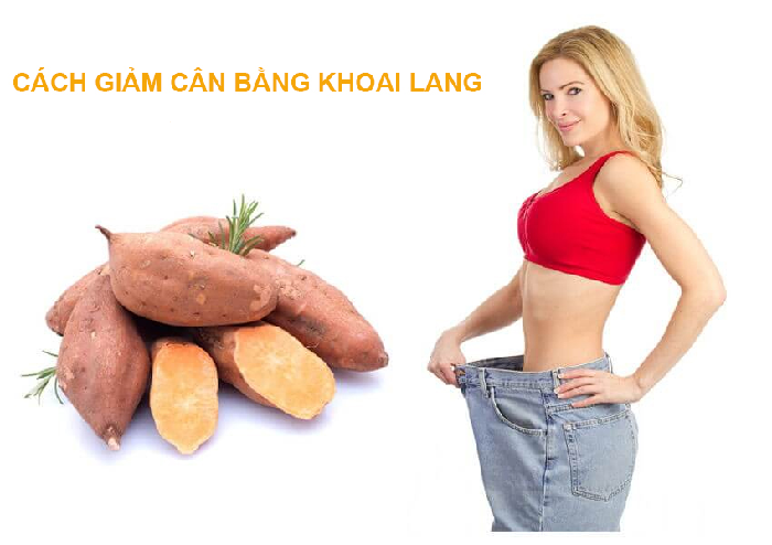 Khoai lang giúp giảm cân hiệu quả