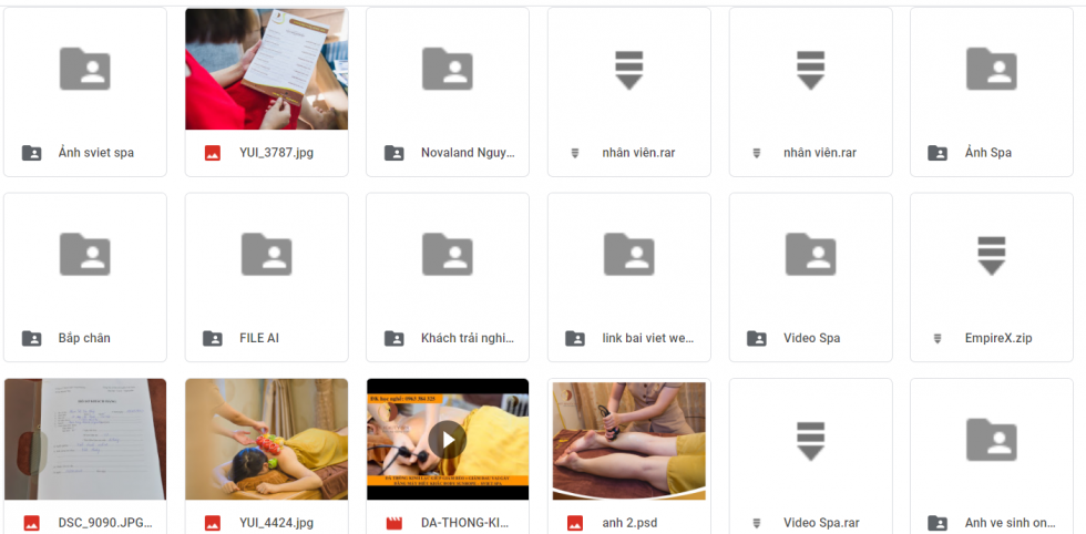 Đặt tên theo từng file ảnh để quản lý tốt hơn