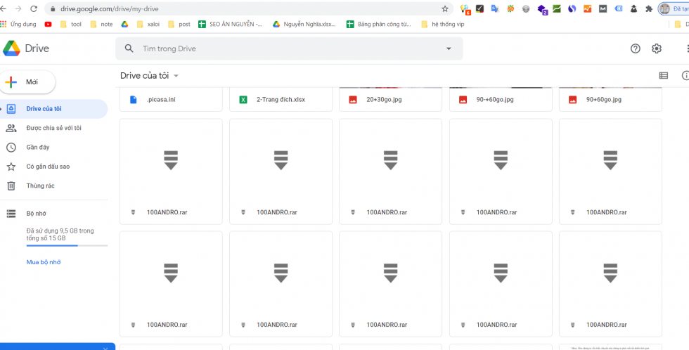 Lưu trữ ảnh free trên google ảnh, google driver