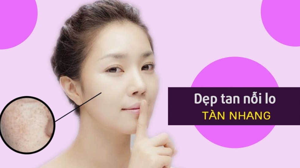 Cách cải thiện tàn nhang tuổi dậy thì an toàn